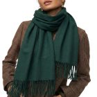 Powder Pink & Pine Cozy Gift Duo — pink + green two‑scarf gift set in a keepsake box 5 Powder Pink Pine Cozy Gift Duo — pink green two‑scarf gift set in a keepsake box 7